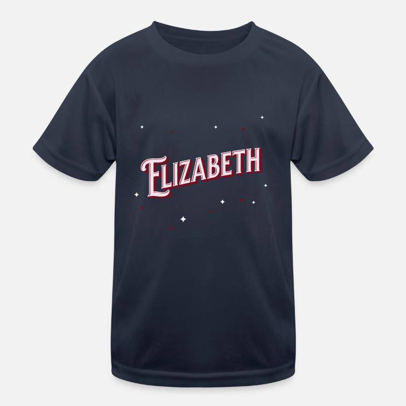 Elizabeth name personalized Kids Functional T-Shirt