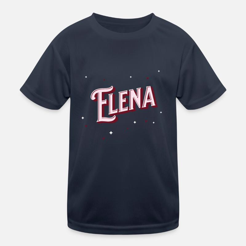 Elena name personalized Kids Functional T-Shirt