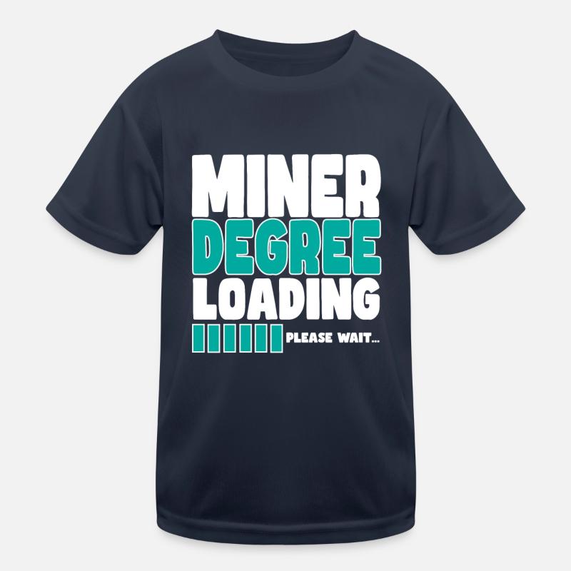 Miner invites training Kids Functional T-Shirt