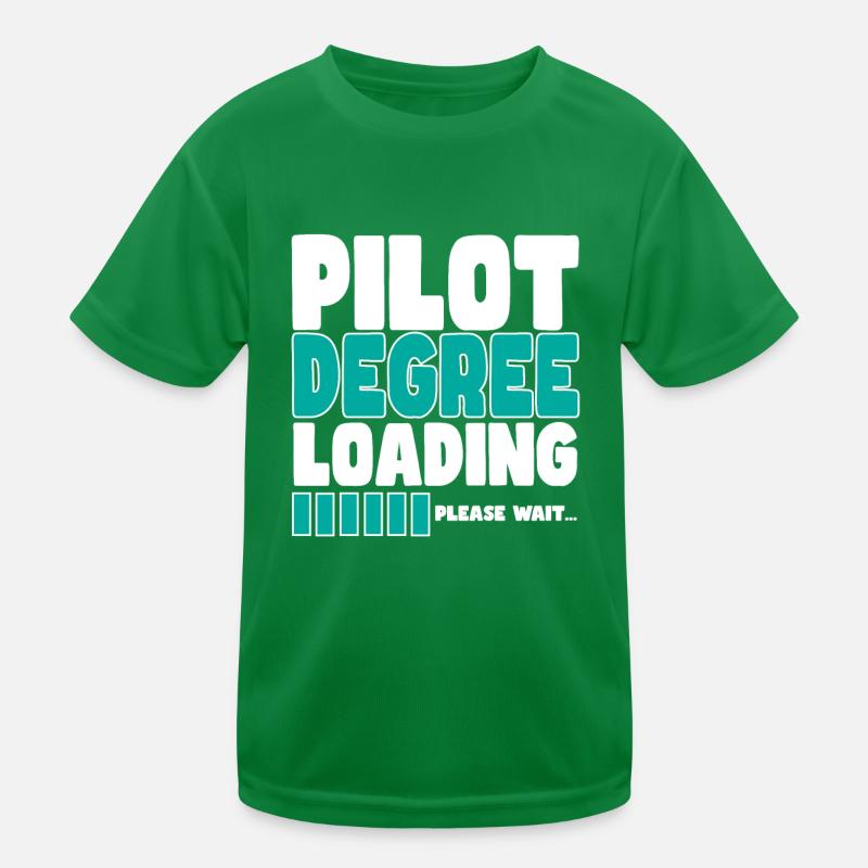 Pilot invites training Kids Functional T-Shirt