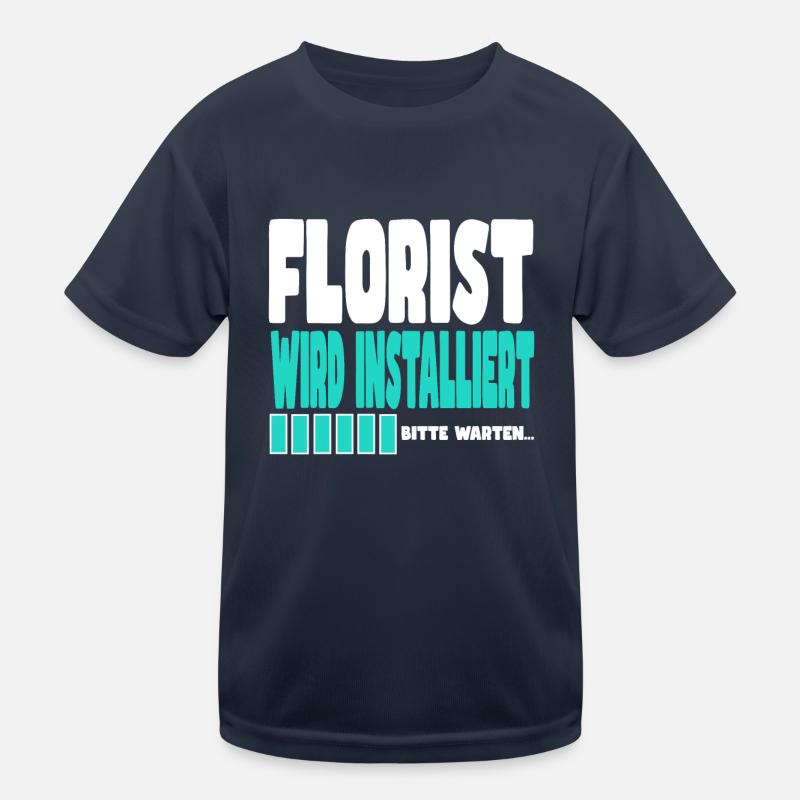 Florist wird installiert Kinder Funktions-T-Shirt