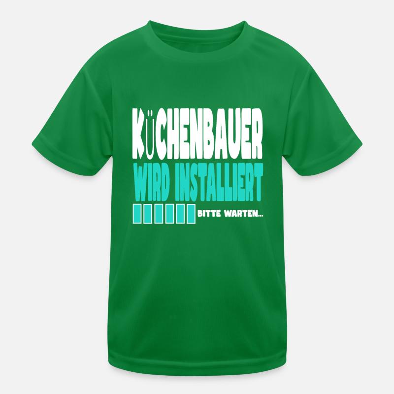 Kutscher wird installiert Kinder Funktions-T-Shirt