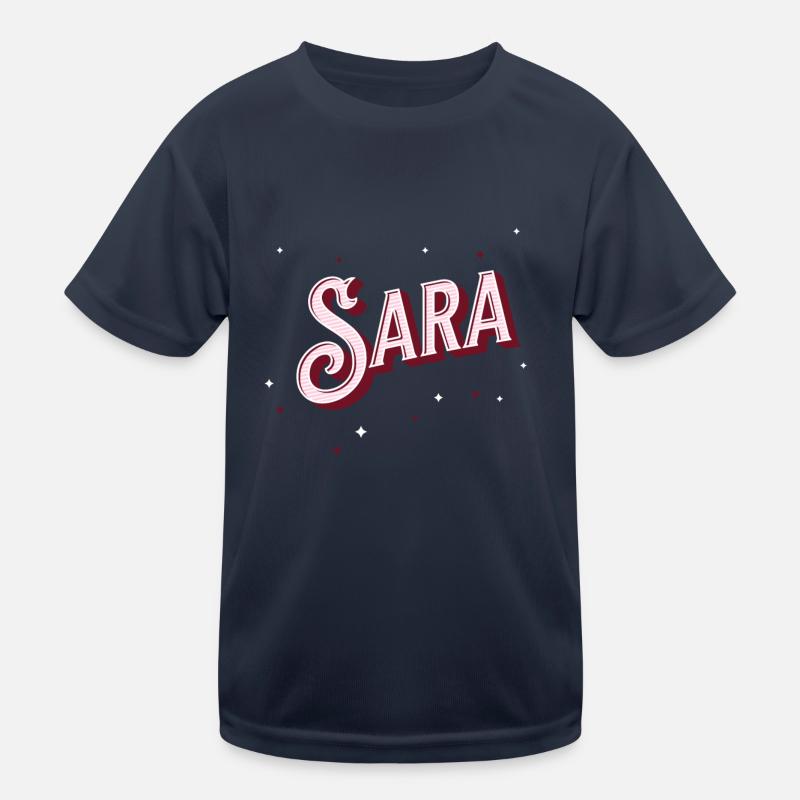 Sara name personalized Kids Functional T-Shirt