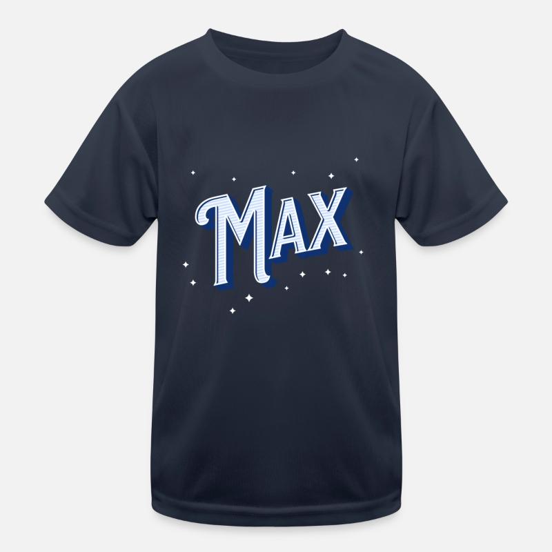 Max names personalized Kids Functional T-Shirt