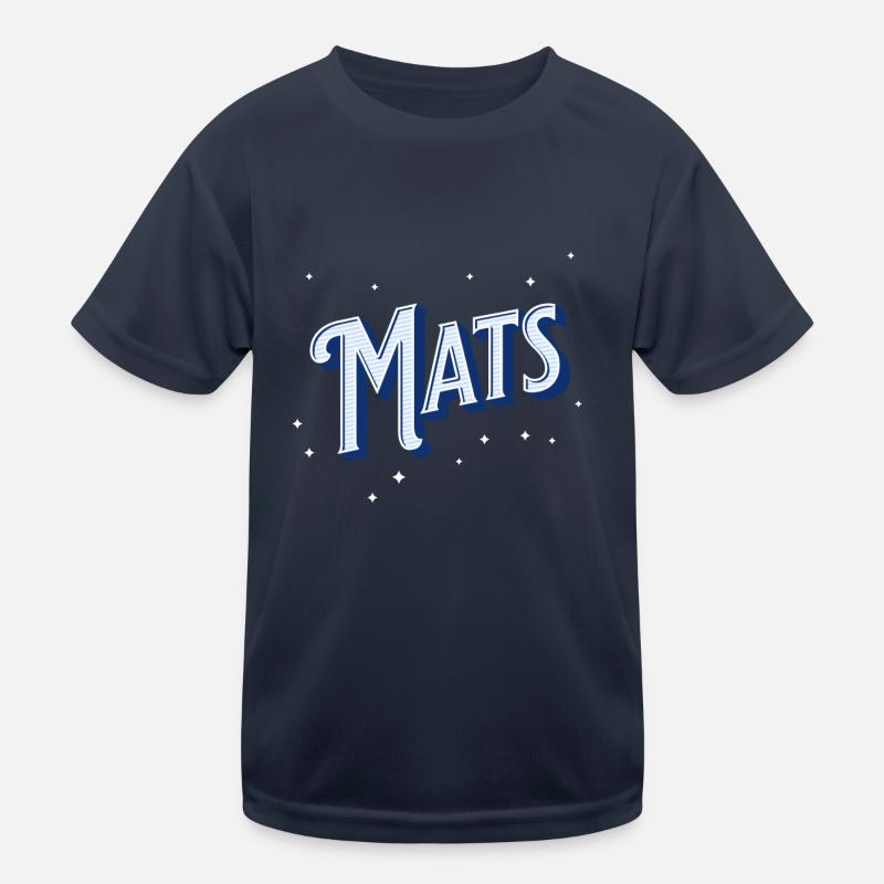 Mat's name personalized Kids Functional T-Shirt