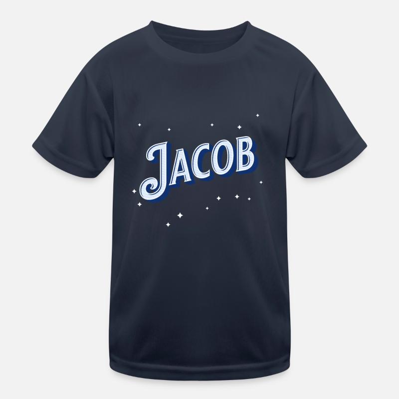 Jacob names personalized Kids Functional T-Shirt