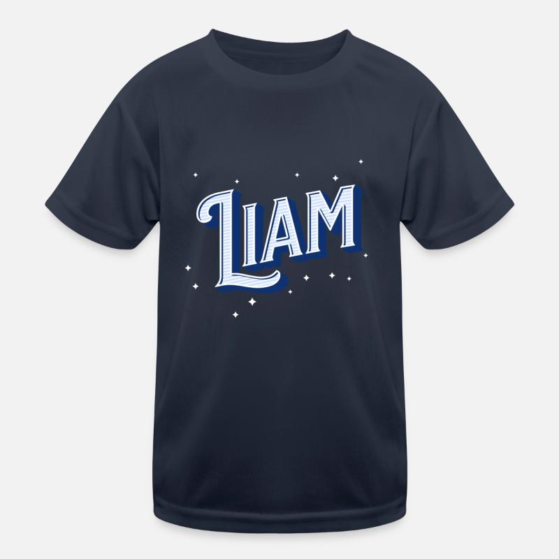 Liam name personalized Kids Functional T-Shirt