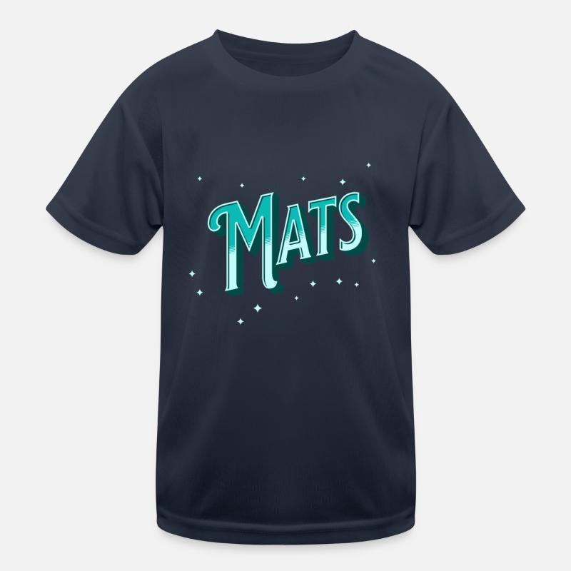 Mat's name personalized Kids Functional T-Shirt