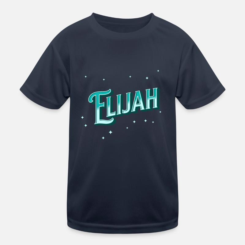 Elijah names personalized Kids Functional T-Shirt