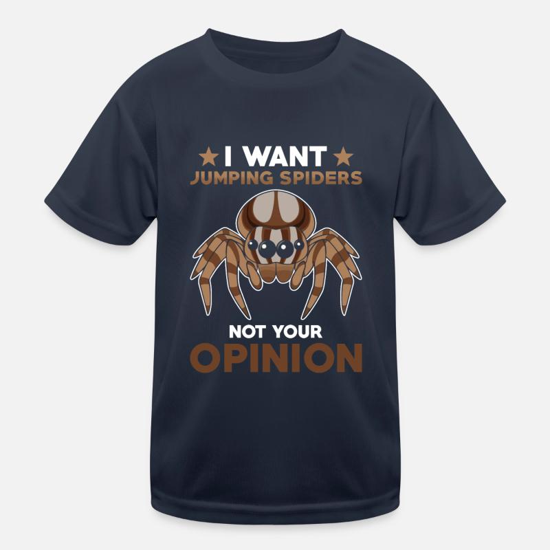 Dicton Jumping Spider T-shirt sport Enfant