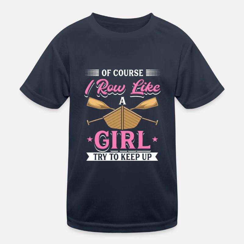 Je rame comme une rameuse T-shirt sport Enfant