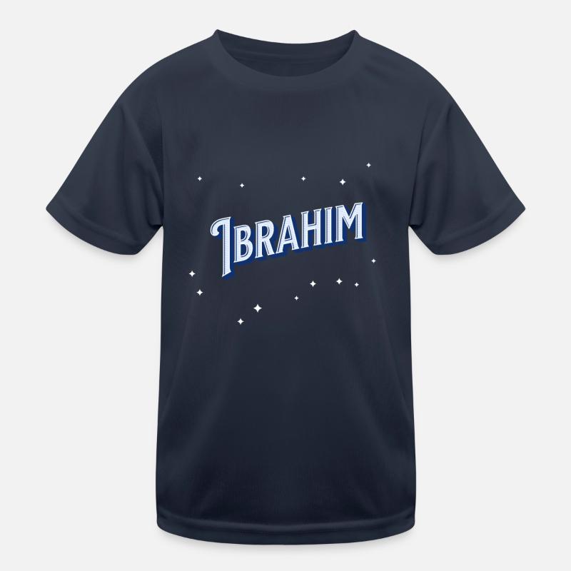 Ibrahim name personalized Kids Functional T-Shirt
