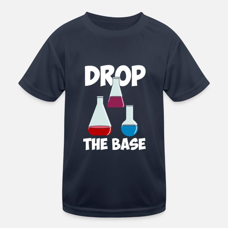 Drop The Base Science Kids Functional T-Shirt