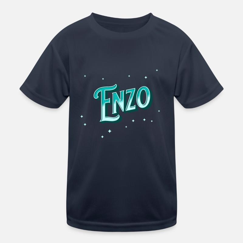 Enzo names personalized Kids Functional T-Shirt