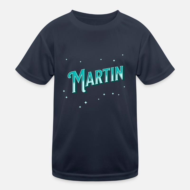 Martin names personalized Kids Functional T-Shirt