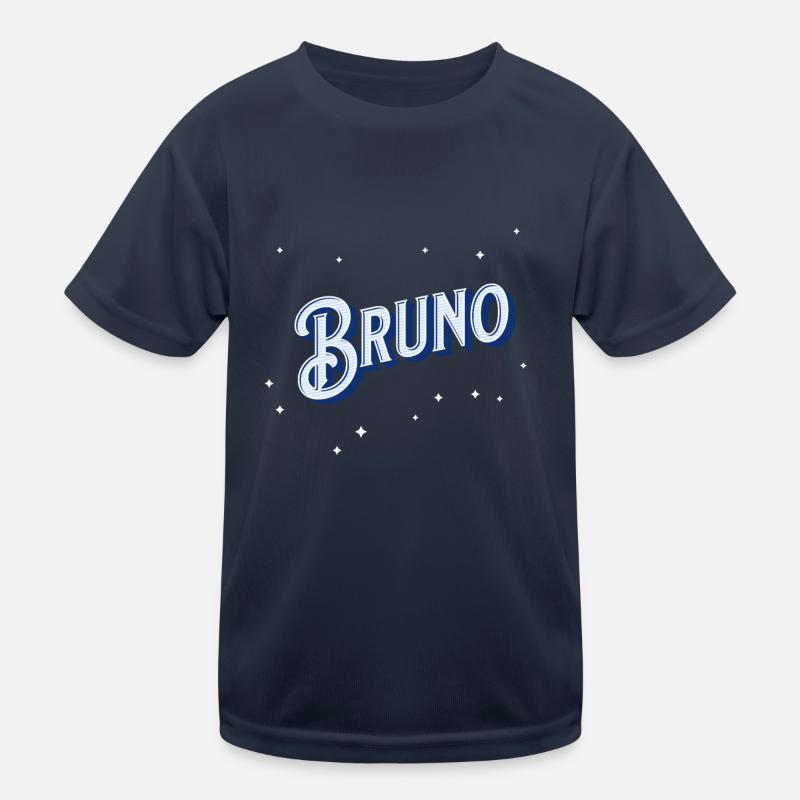 Bruno name personalized Kids Functional T-Shirt
