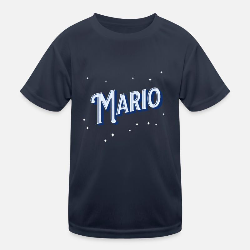 Mario name personalized Kids Functional T-Shirt