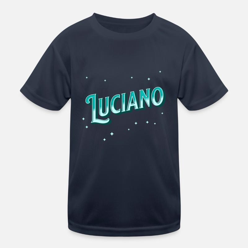 Luciano name personalized Kids Functional T-Shirt