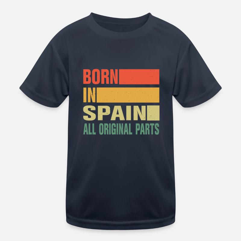 Né en Espagne T-shirt sport Enfant