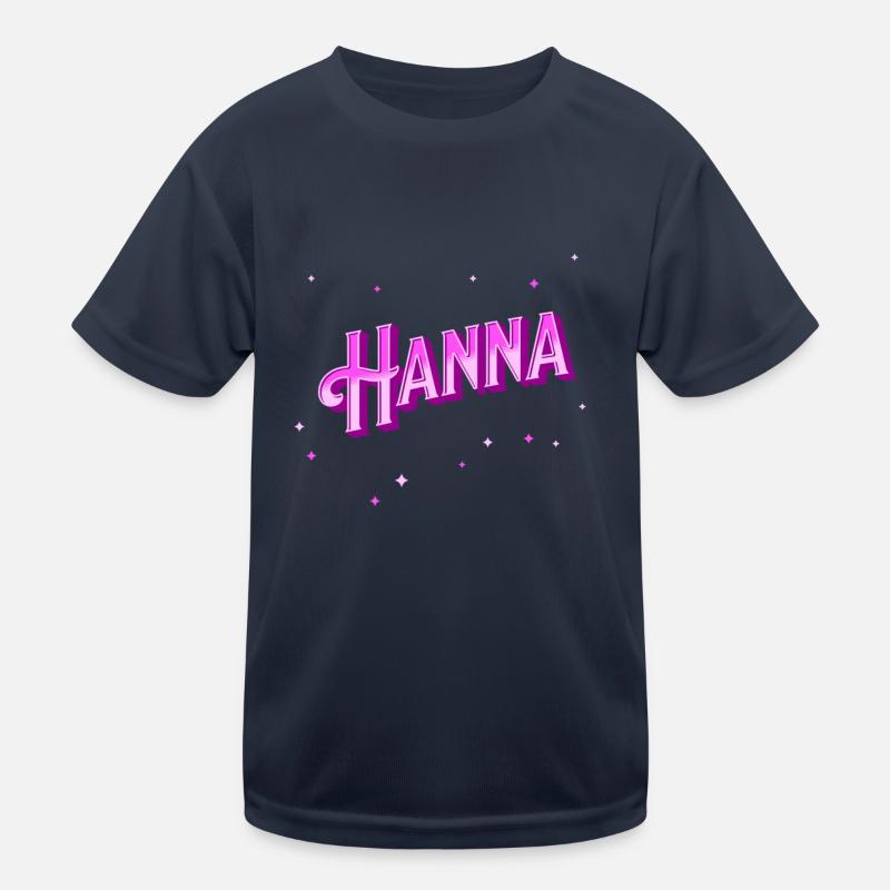 Hanna name personalized Kids Functional T-Shirt