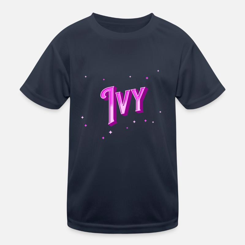 Ivy name personalized Kids Functional T-Shirt