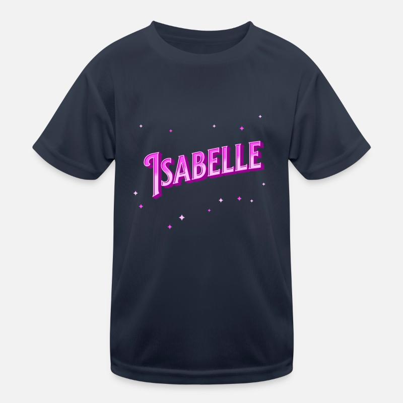 Isabelle's name personalized Kids Functional T-Shirt