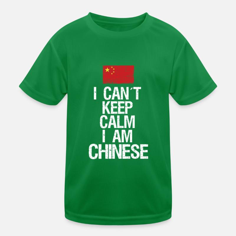 I can not Keep Calm I am Chinese Kinder Funktions-T-Shirt