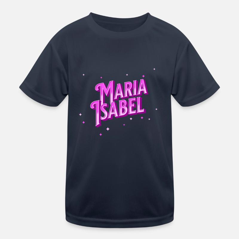 Maria Isabel name personalized Kids Functional T-Shirt