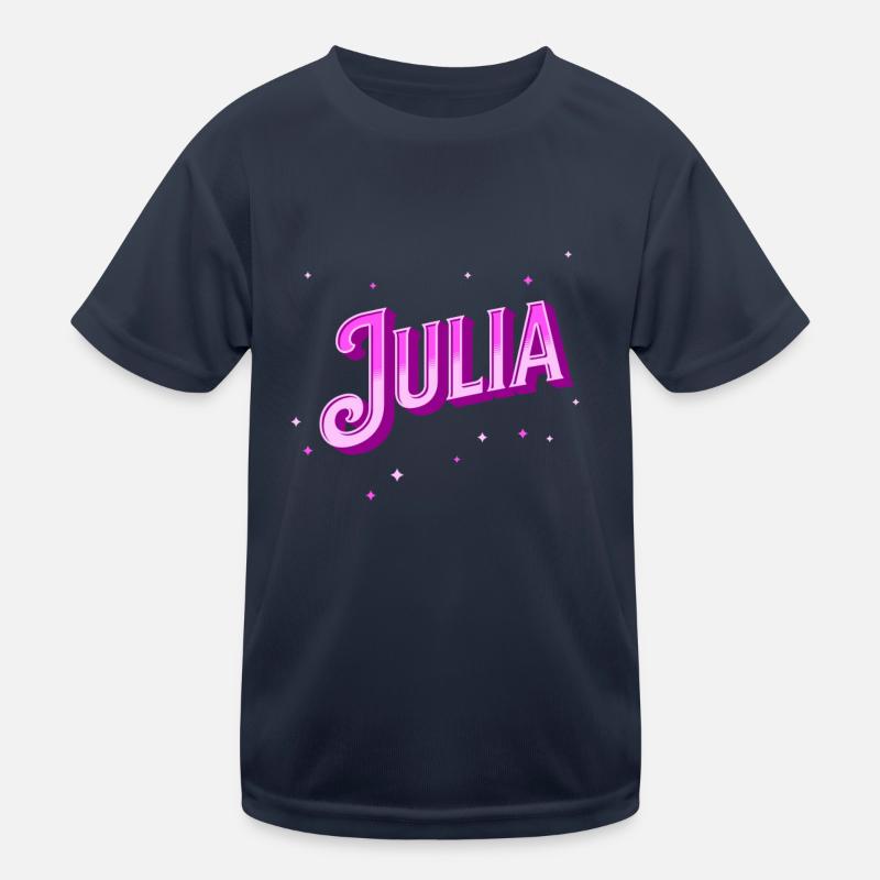 Julia's name personalized Kids Functional T-Shirt