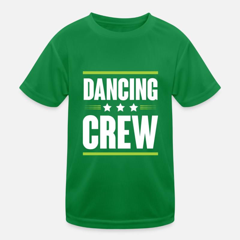 Dancing Crew Kids Functional T-Shirt