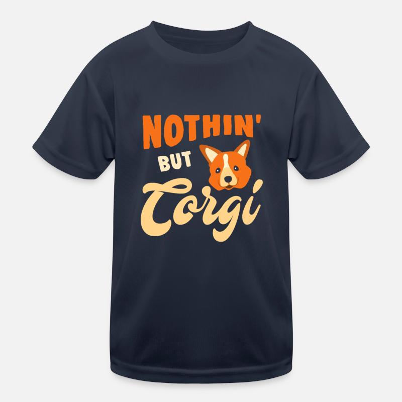 Nothin' But Corgi Hund Kinder Funktions-T-Shirt