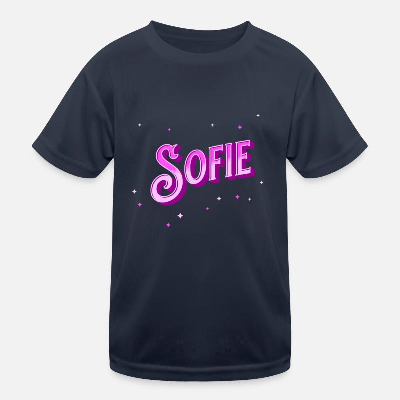Nom Sofie personnalisé T-shirt sport Enfant