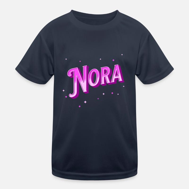 Nora name personalized Kids Functional T-Shirt