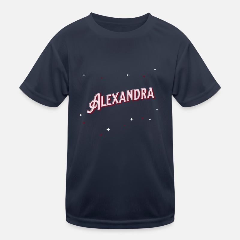 Alexandra name personalized Kids Functional T-Shirt