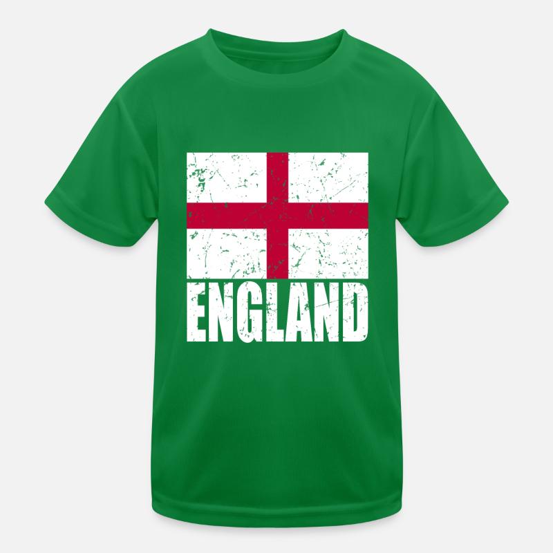 Drapeau de l’Angleterre T-shirt sport Enfant