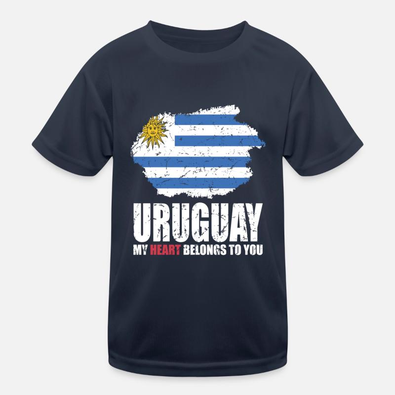 Drapeau de l’Uruguay T-shirt sport Enfant