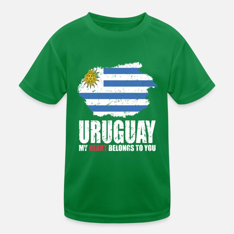 Drapeau de l’Uruguay T-shirt sport Enfant