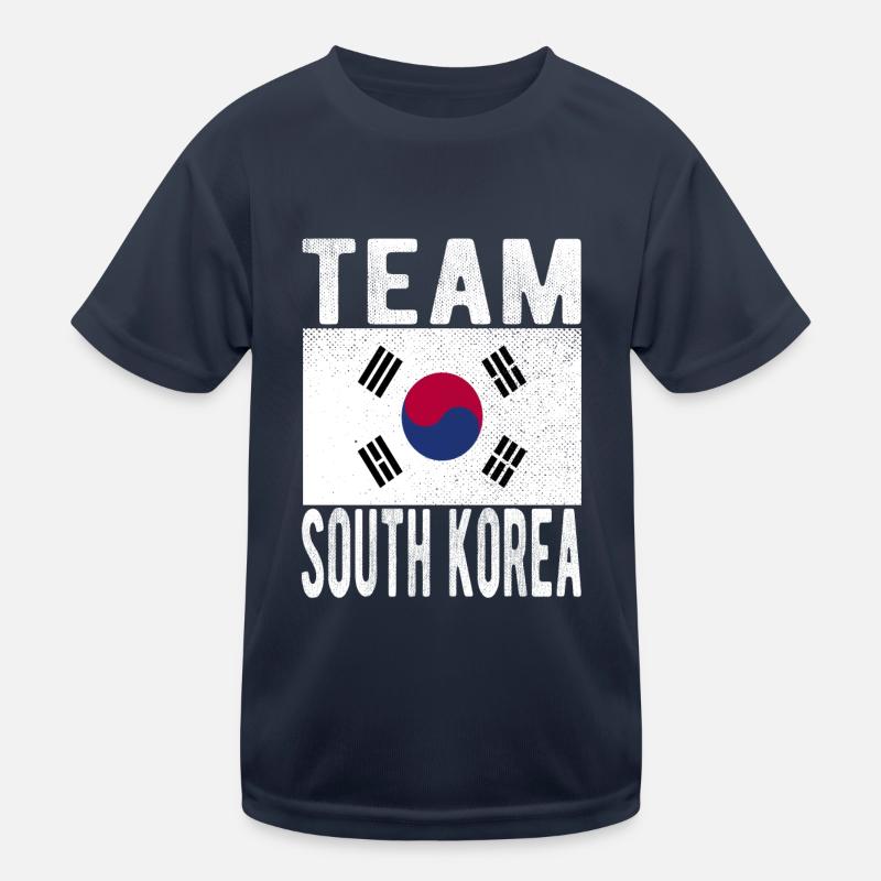 Drapeau de la Corée du Sud T-shirt sport Enfant
