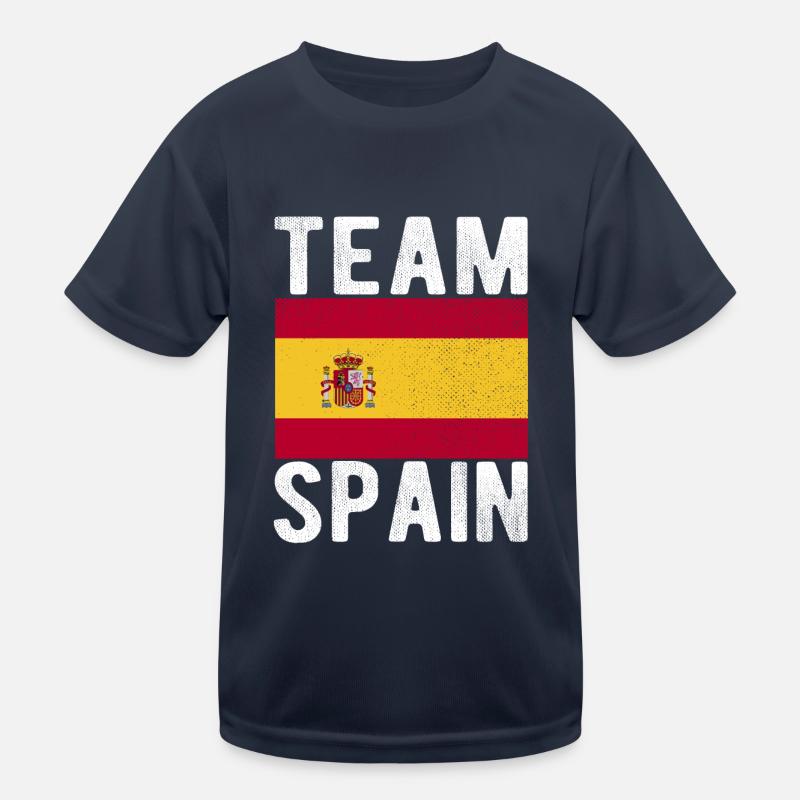 Drapeau de l’Espagne T-shirt sport Enfant