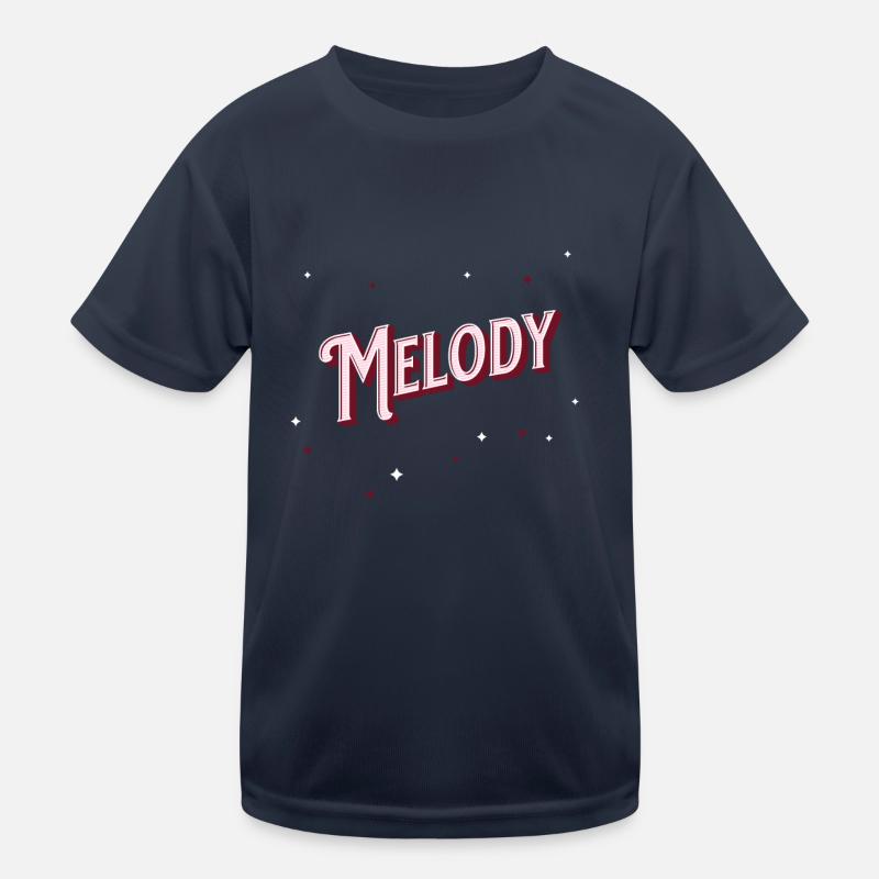 Melody name personalized Kids Functional T-Shirt