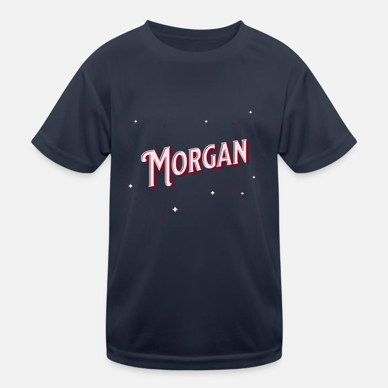 Morgan name personalized Kids Functional T-Shirt