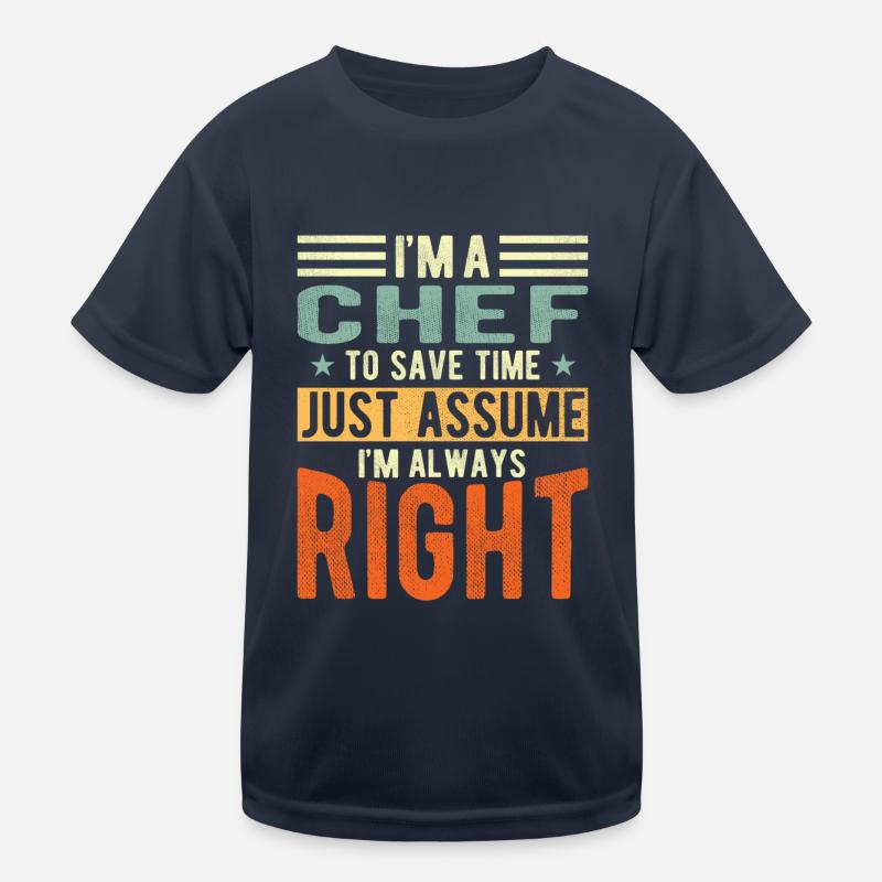 Cuire T-shirt sport Enfant