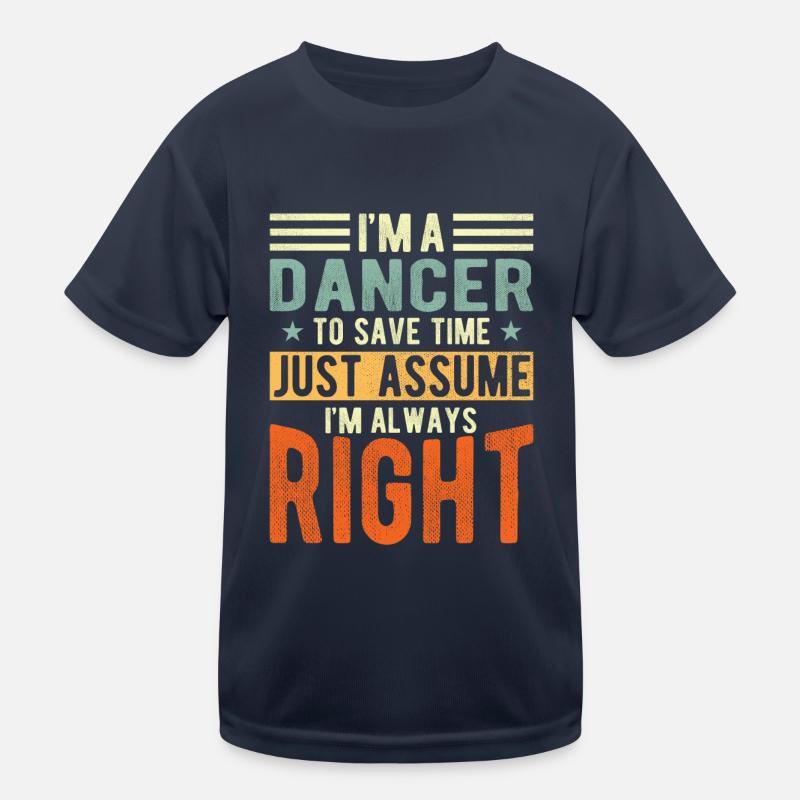 Dancer Kids Functional T-Shirt