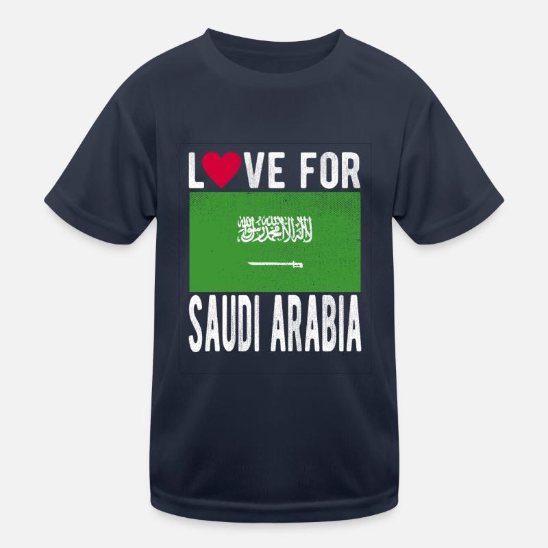 Drapeau de l’Arabie saoudite T-shirt sport Enfant