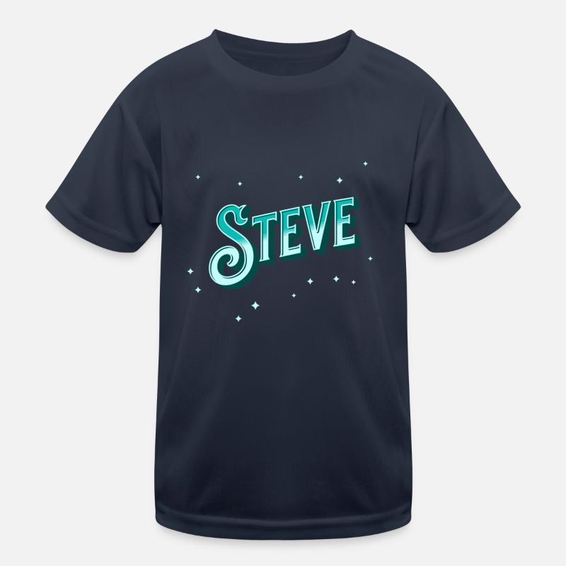 Steve name personalized Kids Functional T-Shirt