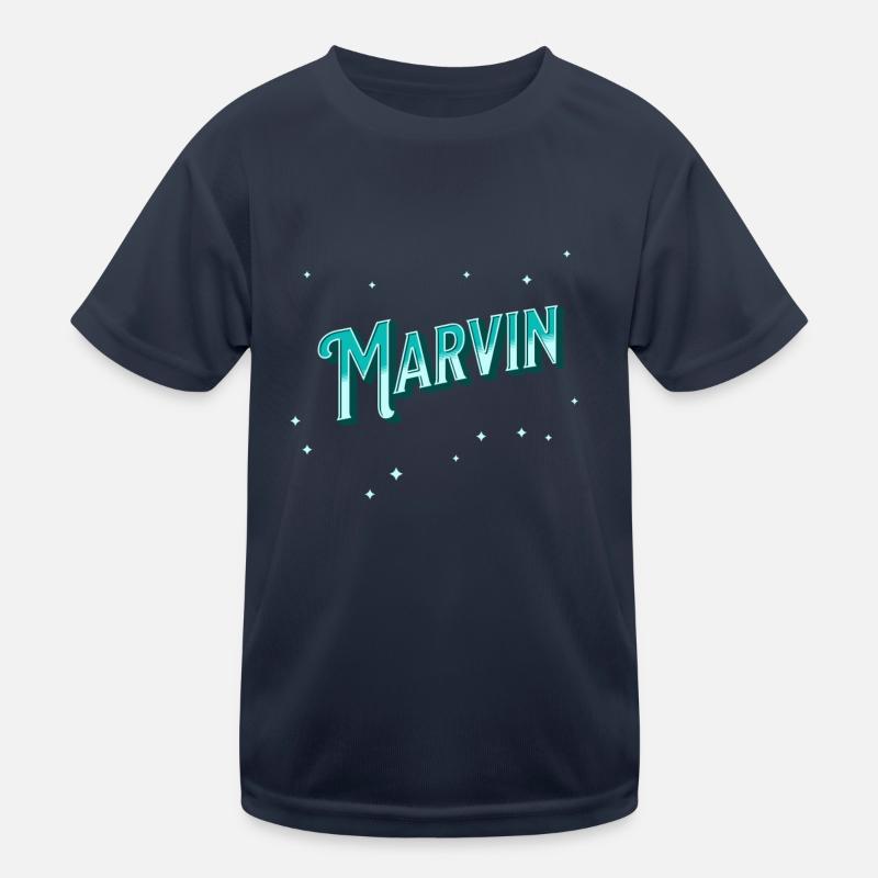 Marvin name personalized Kids Functional T-Shirt