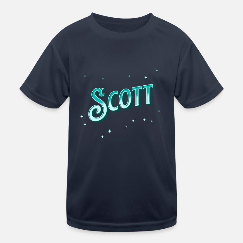 Scott name personalized Kids Functional T-Shirt