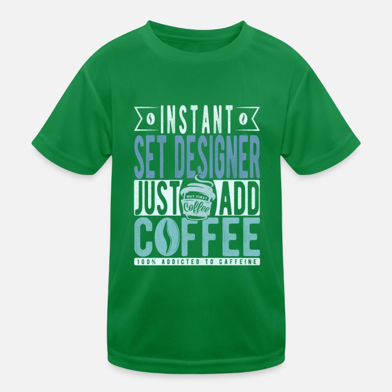 Scénographe Café Dicton T-shirt sport Enfant