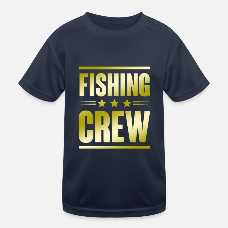 Équipage de pêche T-shirt sport Enfant