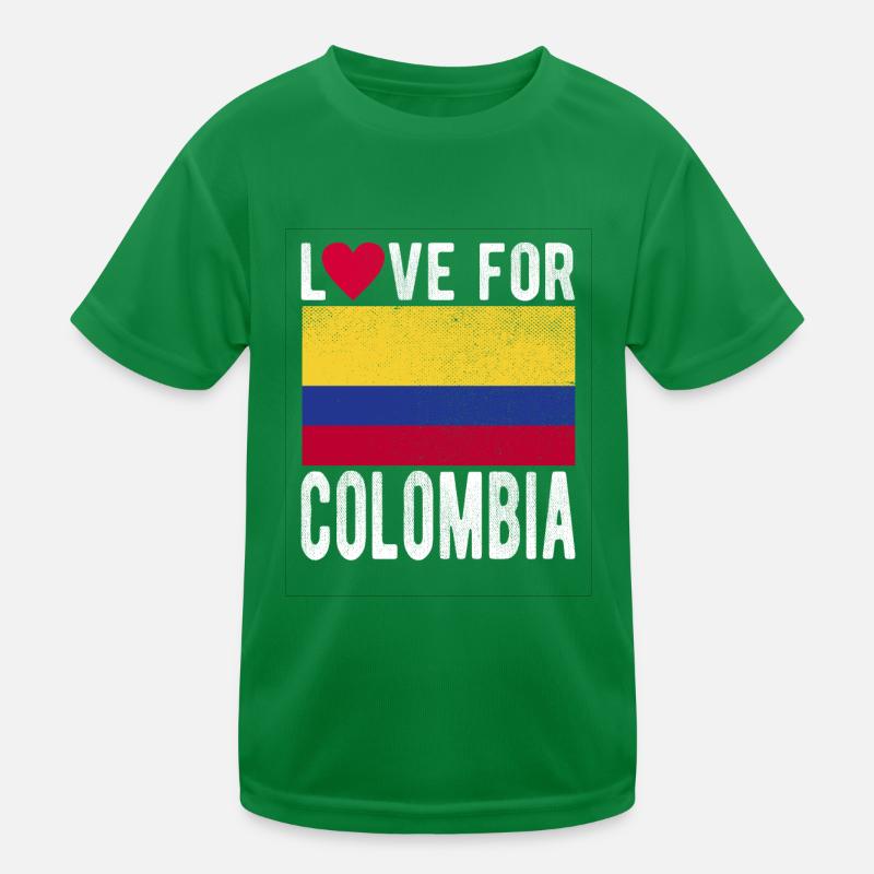 Colombie Souvenir T-shirt sport Enfant